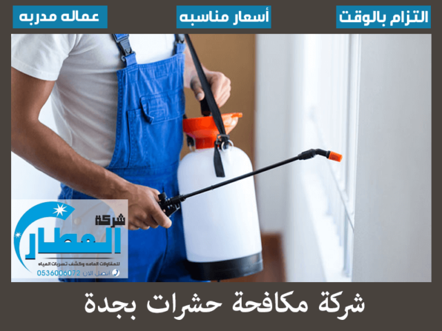 شركة مكافحة حشرات بجدة