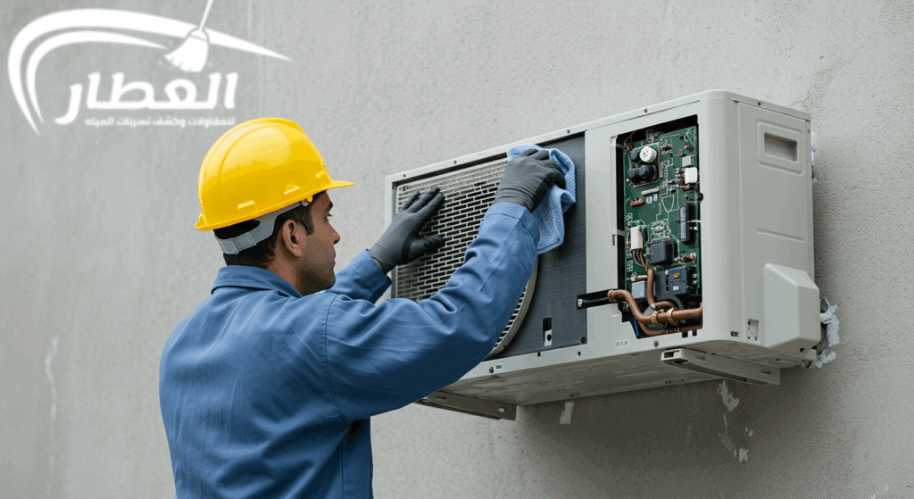 شركه تنظيف الوحدة الخارجية للمكيف