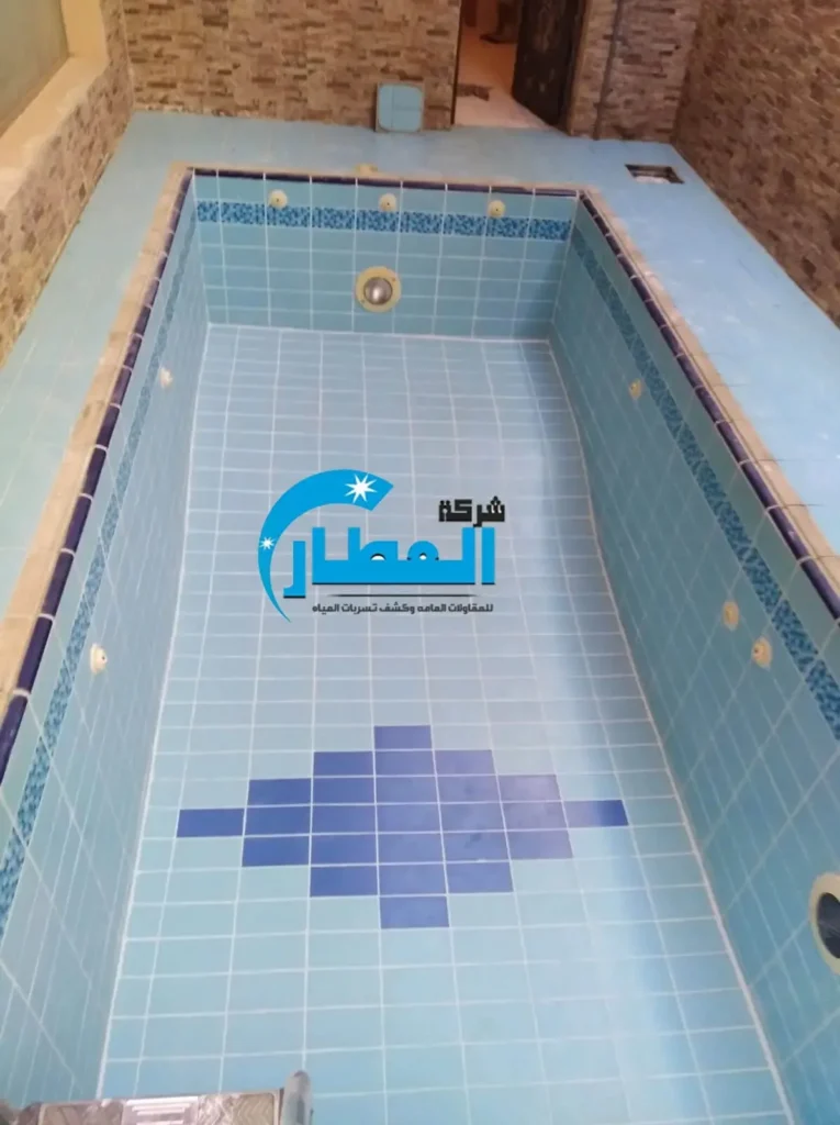 بناء مسبح خرساني 